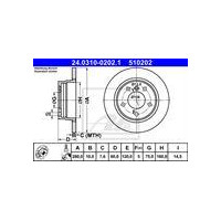 TARCZA HAM. BMW T. 3 (E36/E46) 90-05 POWER DISC