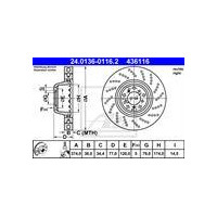 TARCZA HAM. BMW P. 5/6 5,0 04-10 PR