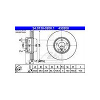 TARCZA HAM. BMW P. X5/X6 2,0-3,0 D 06-