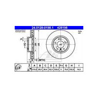 TARCZA HAM. BMW P. 3 3,0 93-95 LE