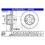 TARCZA HAM. BMW P. 5/7 (E12/E23) 2,8-3,5 82-86