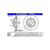 TARCZA HAM. MINI P. COOPER 06-