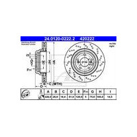 TARCZA HAM. BMW T. 3/Z4 3,2 00-08 PR