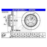 TARCZA HAM. BMW T. E87/E90