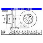 TARCZA HAM. BMW P. 3 (E21) 1,6-2,0 75-83