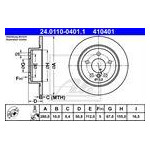 TARCZA HAM. MINI T. COOPER/ONE 1,5/2,0 15-