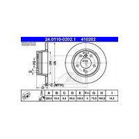 TARCZA HAM. BMW T. 3 1,6-2,5 90-05
