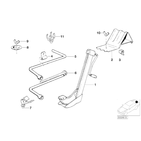 Uchwyt - 71101180443