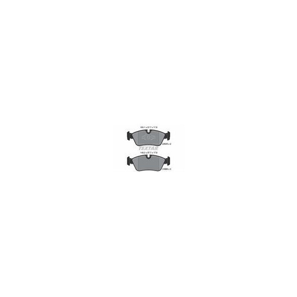 KLOCKI HAM. BMW P. 1/3 (E87/E90) 1,6-2,0 03-07 EPAD