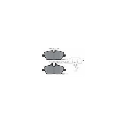 KLOCKI HAM. BMW P. 1/2 1,6-2,0 03-