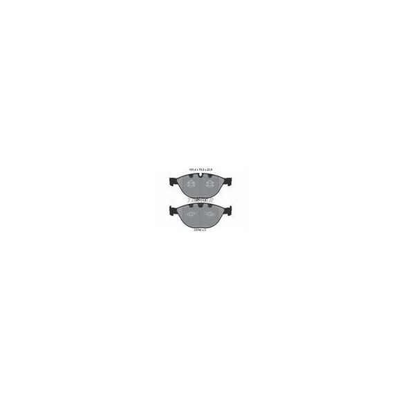 KLOCKI HAM. BMW P. E60/E61/E65/E63 3,5-6,0