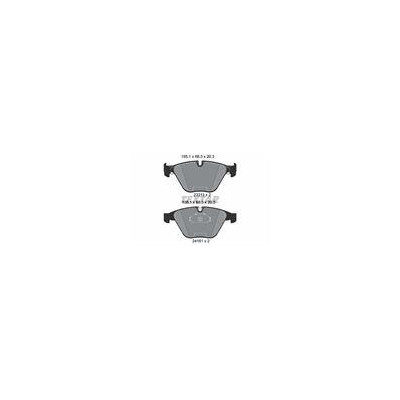 KLOCKI HAM. BMW P. 3 (E90/E91/E92/E93) 3,0 05-15 EPAD