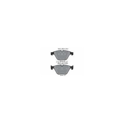 KLOCKI HAM. BMW P. 1/3 (E82/E90/E92/E93) 3,0-4,4 07-13 EPAD