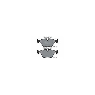 KLOCKI HAM. BMW P. E83 X3 04-/E46 98- 330D