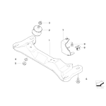 22316799411 Poduszka skrzyni BMW E81 E82 E84 X1 E87 E90 E91 E92 316 320 318 118 120 116 - 22316799411 - Części oryginalne BMW Łódź | Sklep internetowy BMW