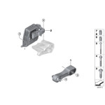 22116885788 Łącznik stabilizatora zawieszenia silnika BMW F39 X2 F45 F46 F48 X1 MINI F54 F55 F56 F57 F60 - 22116885788 - Części oryginalne BMW Łódź | Sklep internetowy BMW
