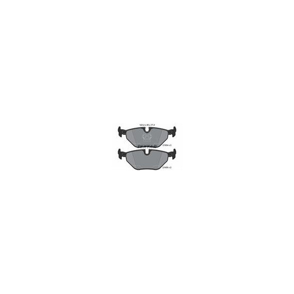 KLOCKI HAM. BMW T. 3 (E46)/ Z4 (E85) 1,6-3,0 98-09 EPAD