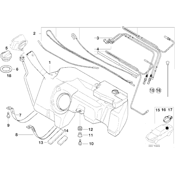 16111182609 Oryginał BMW - 16111182609 - Części oryginalne BMW Łódź | Sklep internetowy BMW