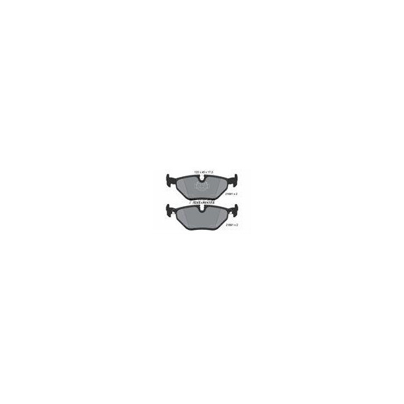 KLOCKI HAM. BMW T. 5 E39 2,0-4,4 95-04 EPAD