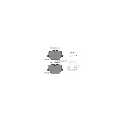 KLOCKI HAM. BMW T. 3/4/Z4 1,6-3,0 18-