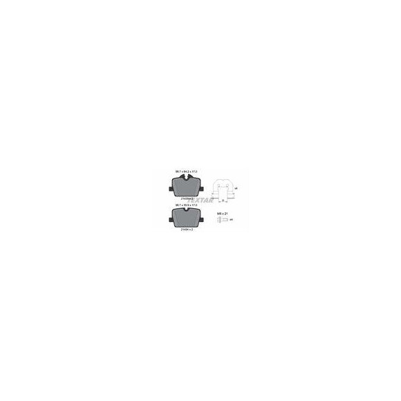 KLOCKI HAM. BMW T. 3/4/Z4/I4 2,0-3,0 18-