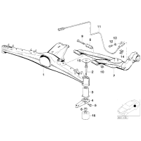 34521182795 Czujnik ABS tył BMW E36 compact 316i 318i 318ti - 34521182795 - Części oryginalne BMW Łódź | Sklep internetowy BMW