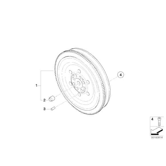 Koło dwumasowe BMW E81 E82 E87N E88 123d - 21207589445