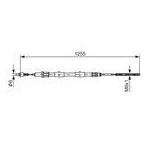 LINKA HAM. RĘCZ. BMW T. Z3 E36 95-03 LE/PR