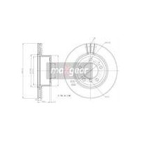 TARCZA HAM. BMW P. E87 118-120/E90 318 292X22
