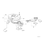 16141183947 Pompa paliwa BMW E38 428i 730i 735i 740i 750i - 16141183947 - Części oryginalne BMW Łódź | Sklep internetowy BMW