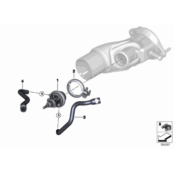 18308578628 Oryginał BMW - 18308578628 - Części oryginalne BMW Łódź | Sklep internetowy BMW