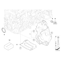 11118508077 Kpl uszczelek bloku silnika BMW E70N E71 E90N F01 F07 F10 E91N F11 E93 30dX 40dX 325d 330d 730d 740d 530d 535d - 11118508077 - Części oryginalne BMW Łódź | Sklep internetowy BMW