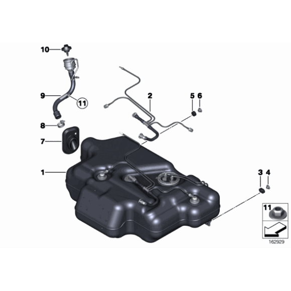 16111184870 Oryginał BMW - 16111184870 - Części oryginalne BMW Łódź | Sklep internetowy BMW