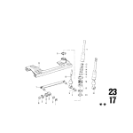 Sprężyna naciskowa dźwigni zmiany biegów BMW E10 E12 E21 E23 E24 E28 E3 E30 E9 NK - 23411200845