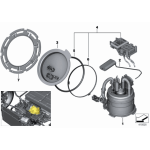 Czujnik ciśnienia i temperatury BMW i3 I01 - 16147426661