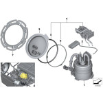 Czujnik ciśnienia i temperatury BMW i3 I01 - 16147426661