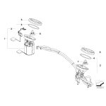 Pompa paliwa BMW E81 E82 E84 X1 E87N E88 E90 E91 E92 E93 - 16117197076