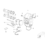 Klocki hamulcowe przód BMW E34 M5 E31 850CSi - 34112227863