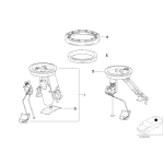 16141182842 Pompa paliwa w zbiorniku BMW E36 - 16141182842 - Części oryginalne BMW Łódź | Sklep internetowy BMW