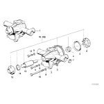 AT-Pompa wody BMW E30 E28 316i 318i 518i M10 - 11519070755