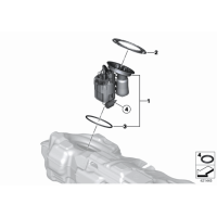 Pompa paliwa BMW F20 F21 F22 F30 F31 F32 F34 F36 114d 116d 118d 120d 125d 316d 318d 320d 328d 330d 335d 420d 425d 430d 435d - 16