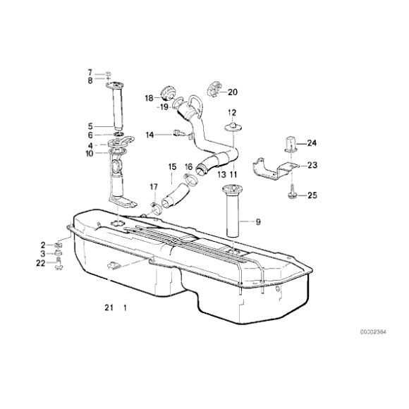 Pasuje tylko do Edition, Pompa paliwowa ssąca - 16141184022