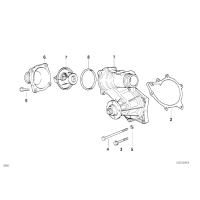 Termostat BMW E31 E34 E32 E38 840i 730i 740i 530i 540i M60 V8 - 11531702279