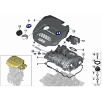 Czujnik wałka rozrządu BMW F10N F15 F20N F22 F25 F30 F32 F36 F45 F48 MINI R55 R56 518 520 114 116 118 120 218 220 316 318 320 34