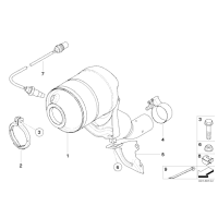 Sonda lambda BMW E87 F20 F21 E90 E91 F30 F31 E60 F07 F10 F11 E65 E83 X3 E70 F25 F15 - 13627796778