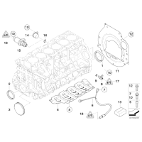 11117584398 Zimering wału BMW E60 E61 E63 E65 E87 E81 E90 F01 F10 2,3i 2,5i 2,8i 3,0i 4,0i - 11117584398 - Części oryginalne BMW Łódź | Sklep internetowy BMW