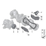 13528573159 Ślizg łyżwa łańcucha BMW E60N E70N E71 E81 E83 E84 E90 F01 F07 F10 F15 F20 F30 F36 MINI 1,6d 1,8d 2,0d 2,5d 3,0d 3,5d 4,0d - 135 - Części oryginalne BMW Łódź | Sklep internetowy BMW