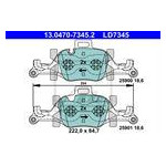KLOCKI HAM. BMW P. 3/4/5/6/7/X3/X4/X5/X6/IX3 2,0-3,0 15- CERAMIC