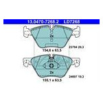 KLOCKI HAM. BMW P. 5 (F10,F11) 2,0-3,0 09- CERAMIC