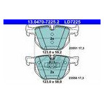 KLOCKI HAM. BMW T. 3 2,0-3,0 05-13 CERAMIC